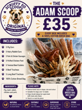 THE ADAM SCOOP - Scruffy Dog Scoops –  Natural Dog Treat Selection