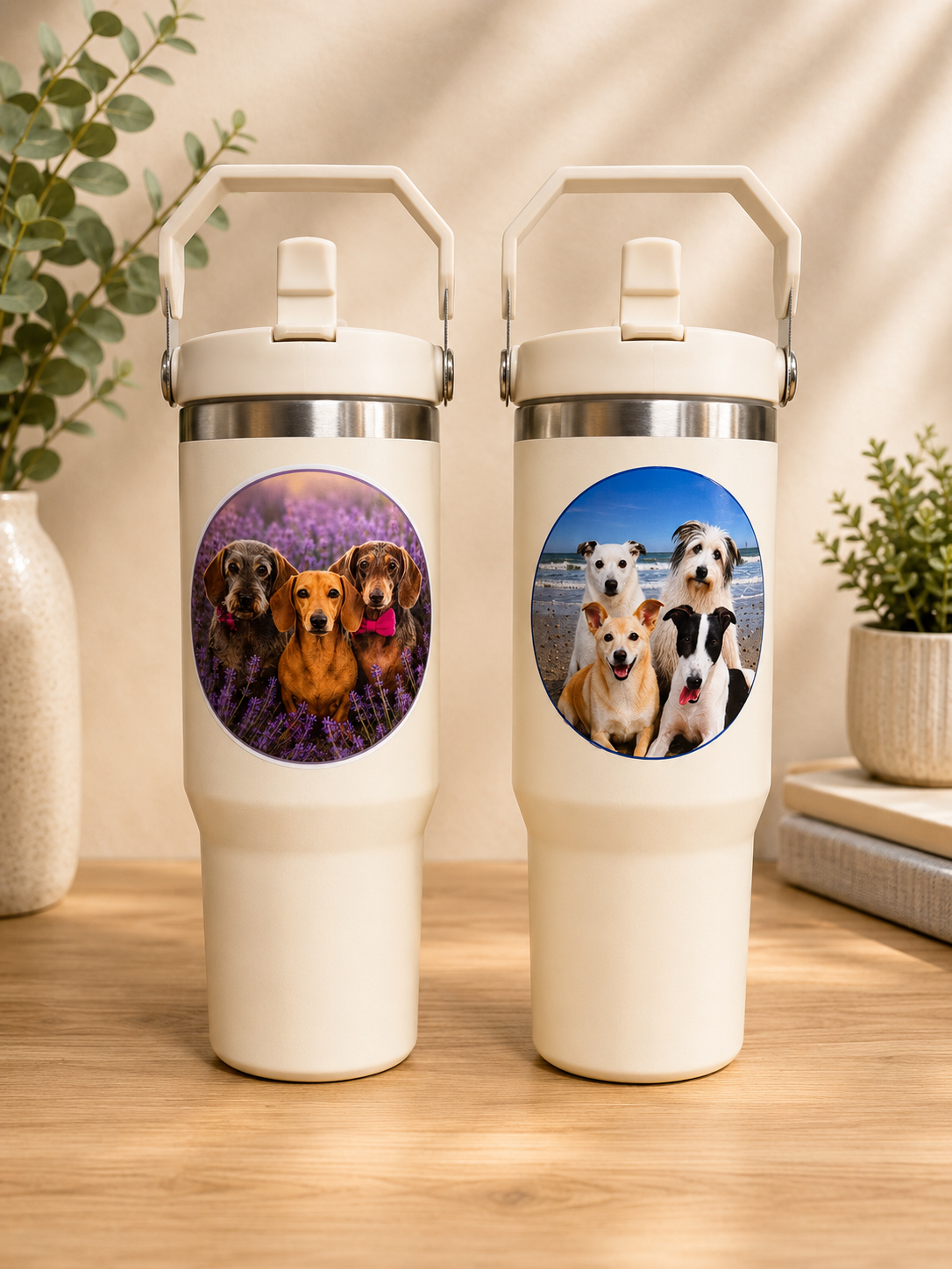 Personalised Dog / Cat Photo Tumbler 30oz (0.89L)