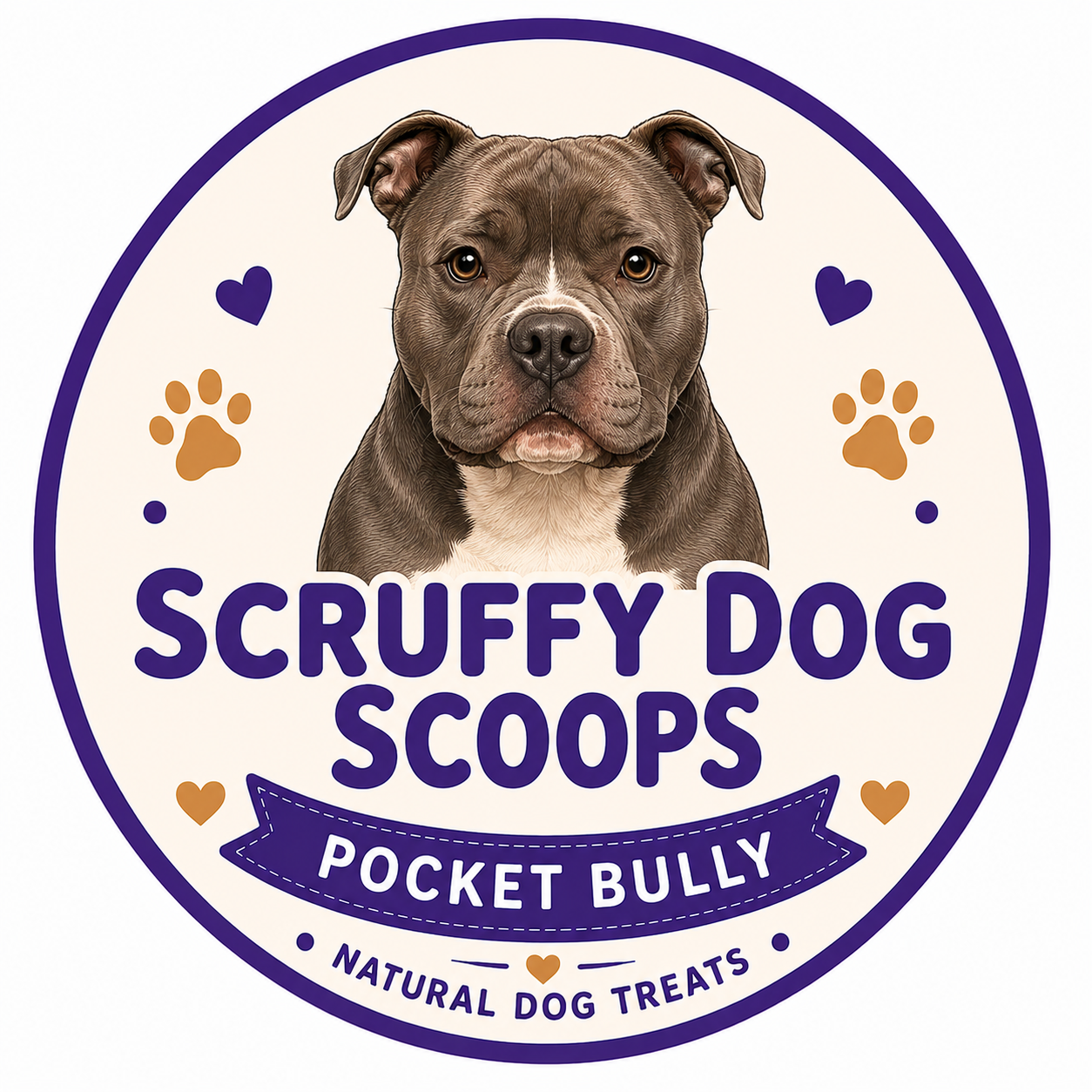 4 X REWARD MIX  & PERSONALISED BREED TREAT BAG  - Scruffy Dog Scoops –  Natural Dog Treat