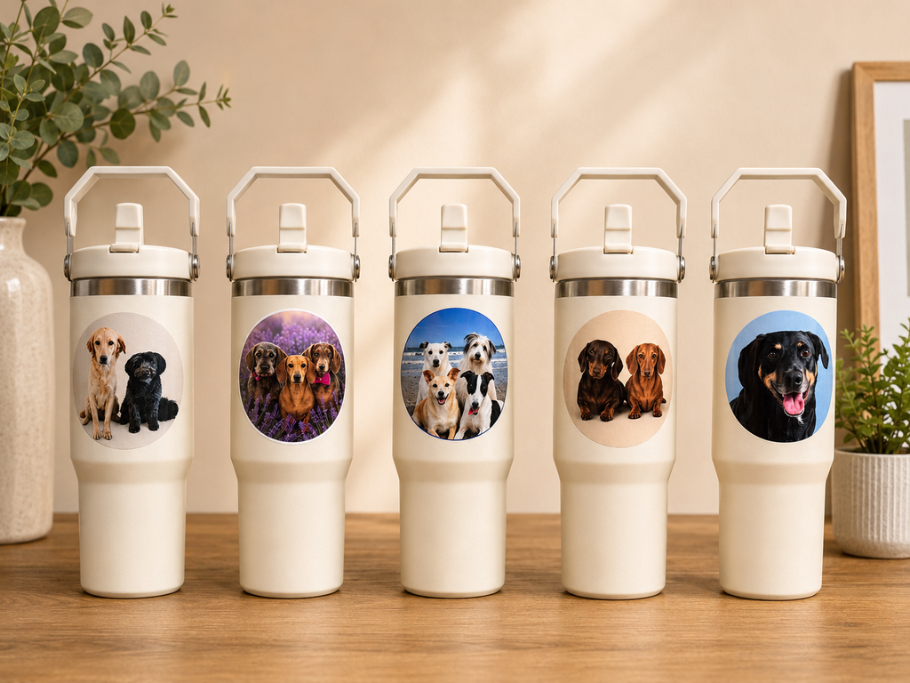 Personalised Dog / Cat Photo Tumbler 30oz (0.89L)