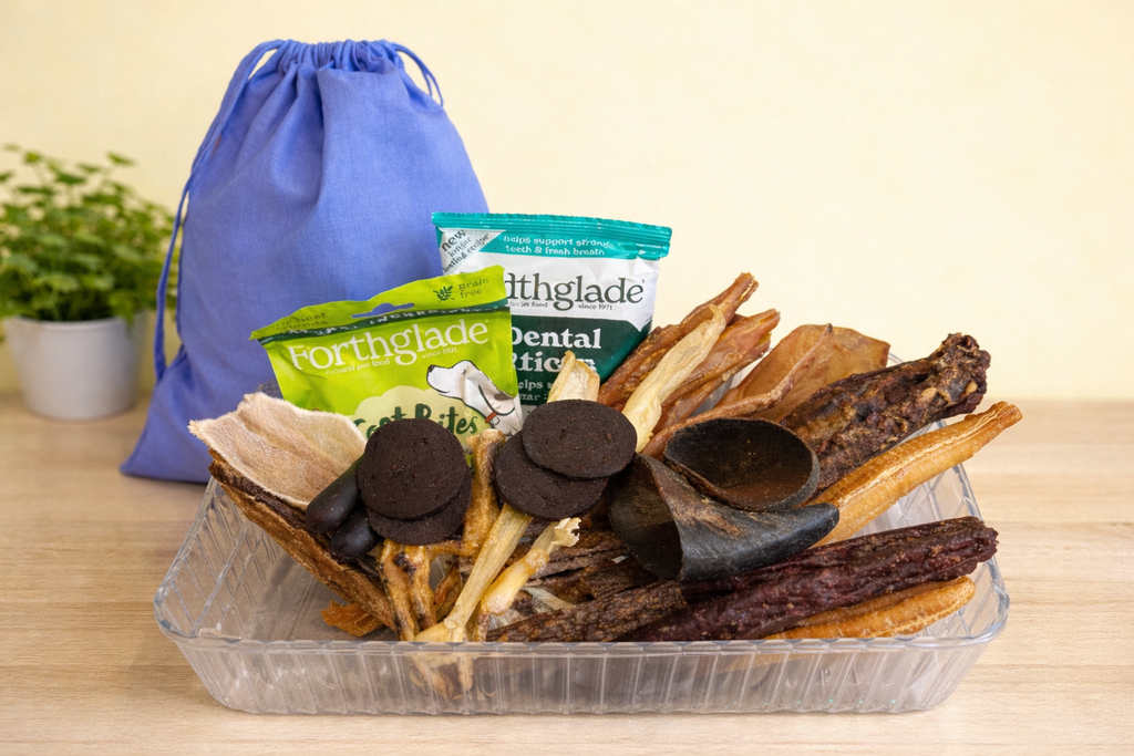 Monthly Dog Treat Scoop Bag | Natural Dog Treat Scoop | Dog Treat Box UK