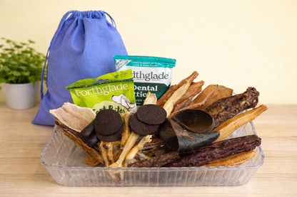 Scruffy Pets Mystery Natural Dog Treat Surprise Box £20