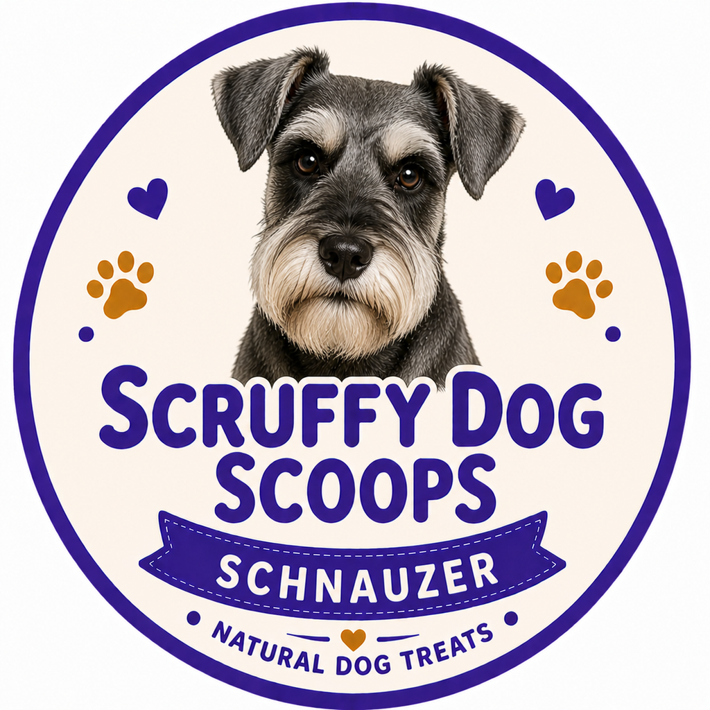 4 X REWARD MIX  & PERSONALISED BREED TREAT BAG  - Scruffy Dog Scoops –  Natural Dog Treat