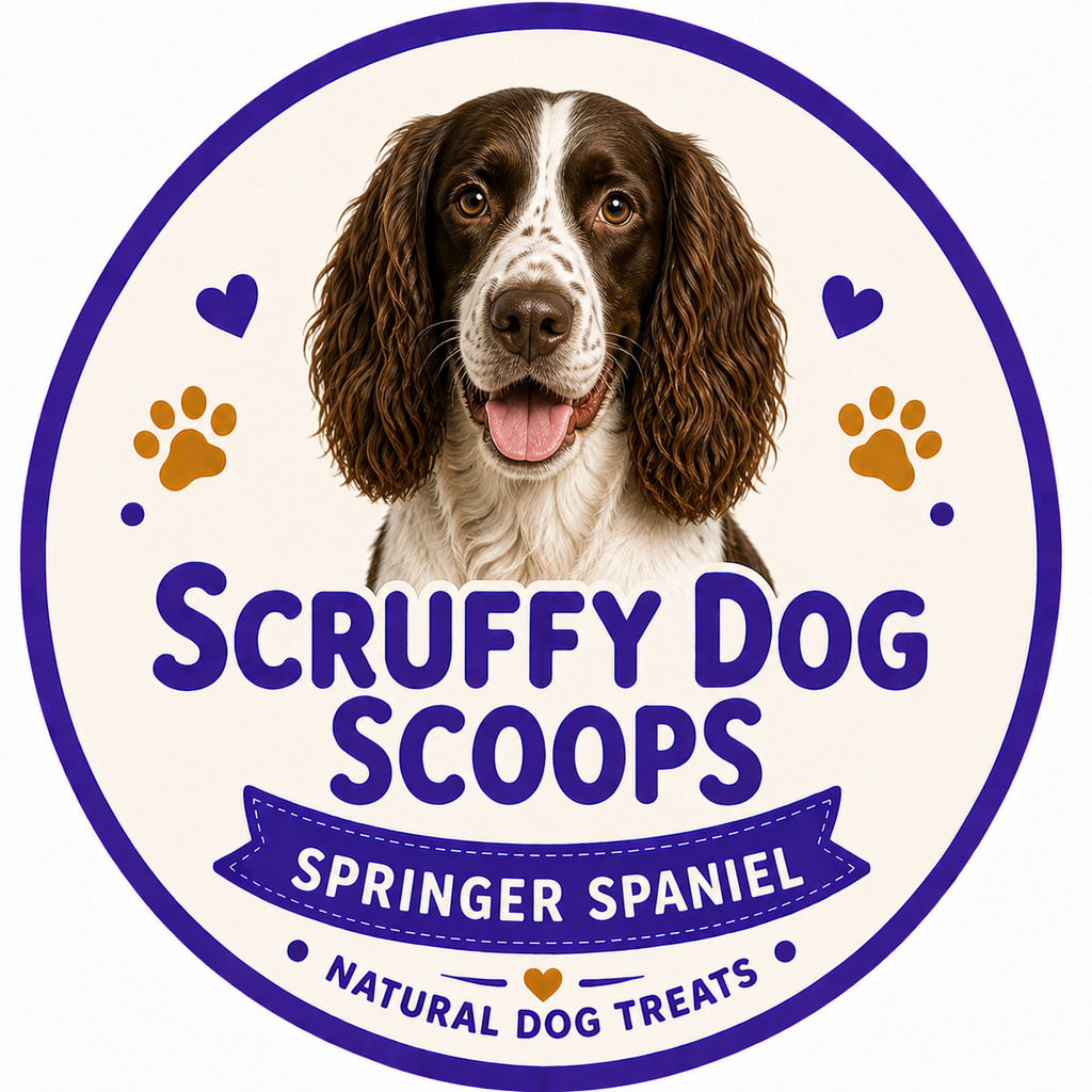 4 X REWARD MIX  & PERSONALISED BREED TREAT BAG  - Scruffy Dog Scoops –  Natural Dog Treat