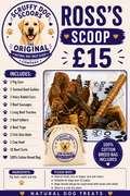 THE ROSS SCOOP - Scruffy Dog Scoops –  Natural Dog Treat Selection £15
