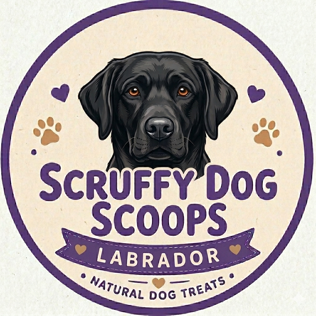 4 X REWARD MIX  & PERSONALISED BREED TREAT BAG  - Scruffy Dog Scoops –  Natural Dog Treat