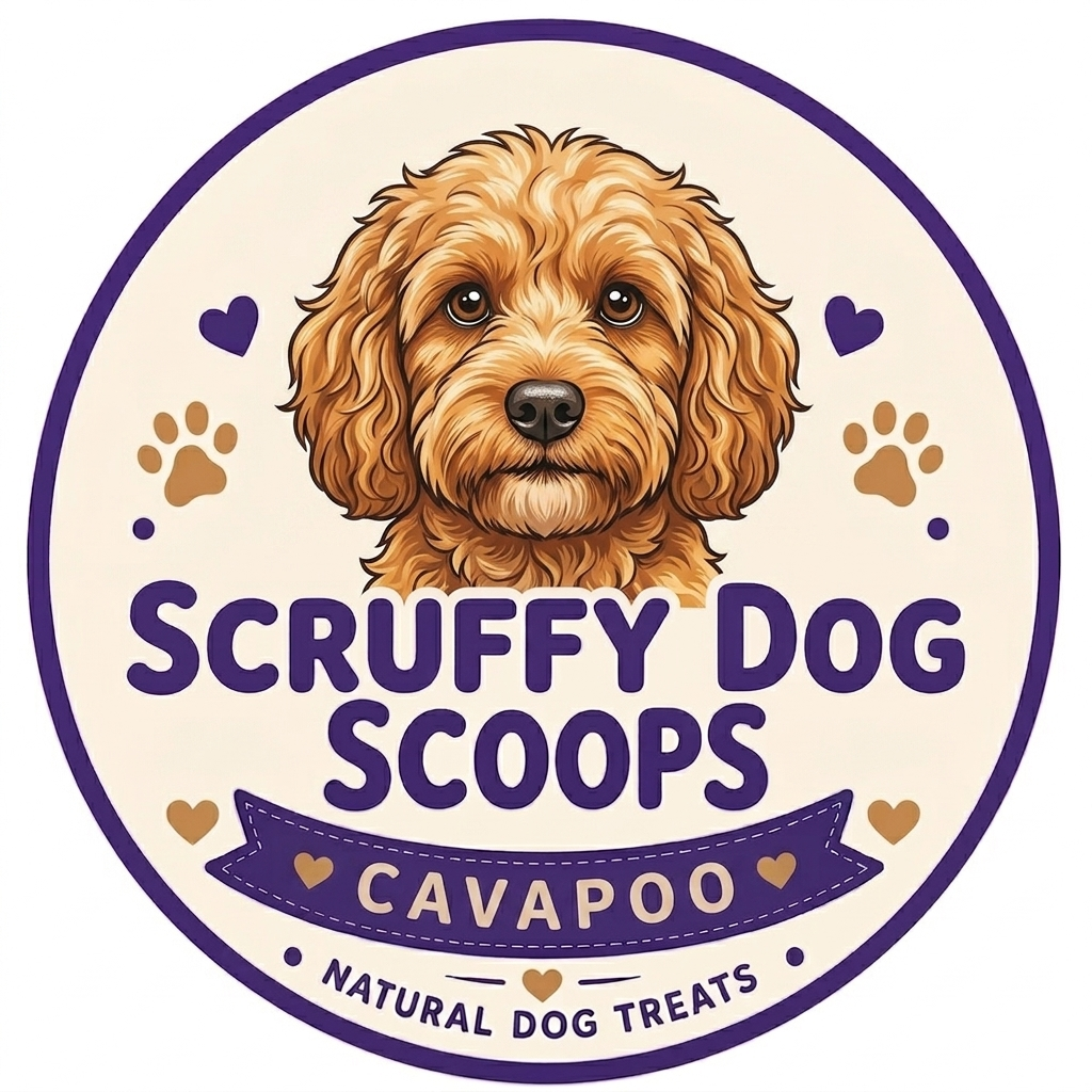 4 X REWARD MIX  & PERSONALISED BREED TREAT BAG  - Scruffy Dog Scoops –  Natural Dog Treat