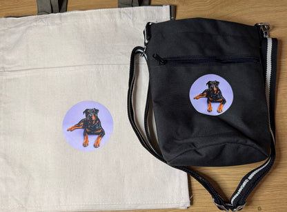 Personalised Animal Lover Handbag - Scruffy Dog Scoops