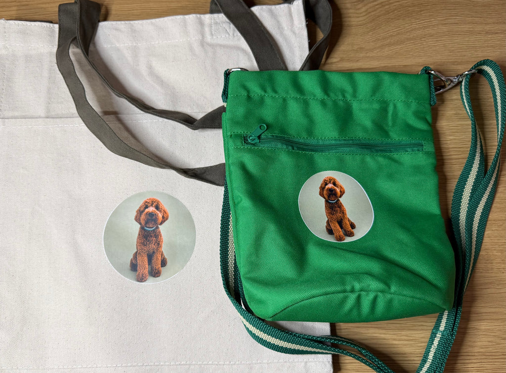 Personalised Animal Lover Handbag - Scruffy Dog Scoops