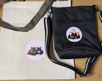 Personalised Animal Lover Handbag - Scruffy Dog Scoops