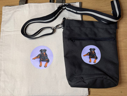 Personalised Animal Lover Handbag - Scruffy Dog Scoops