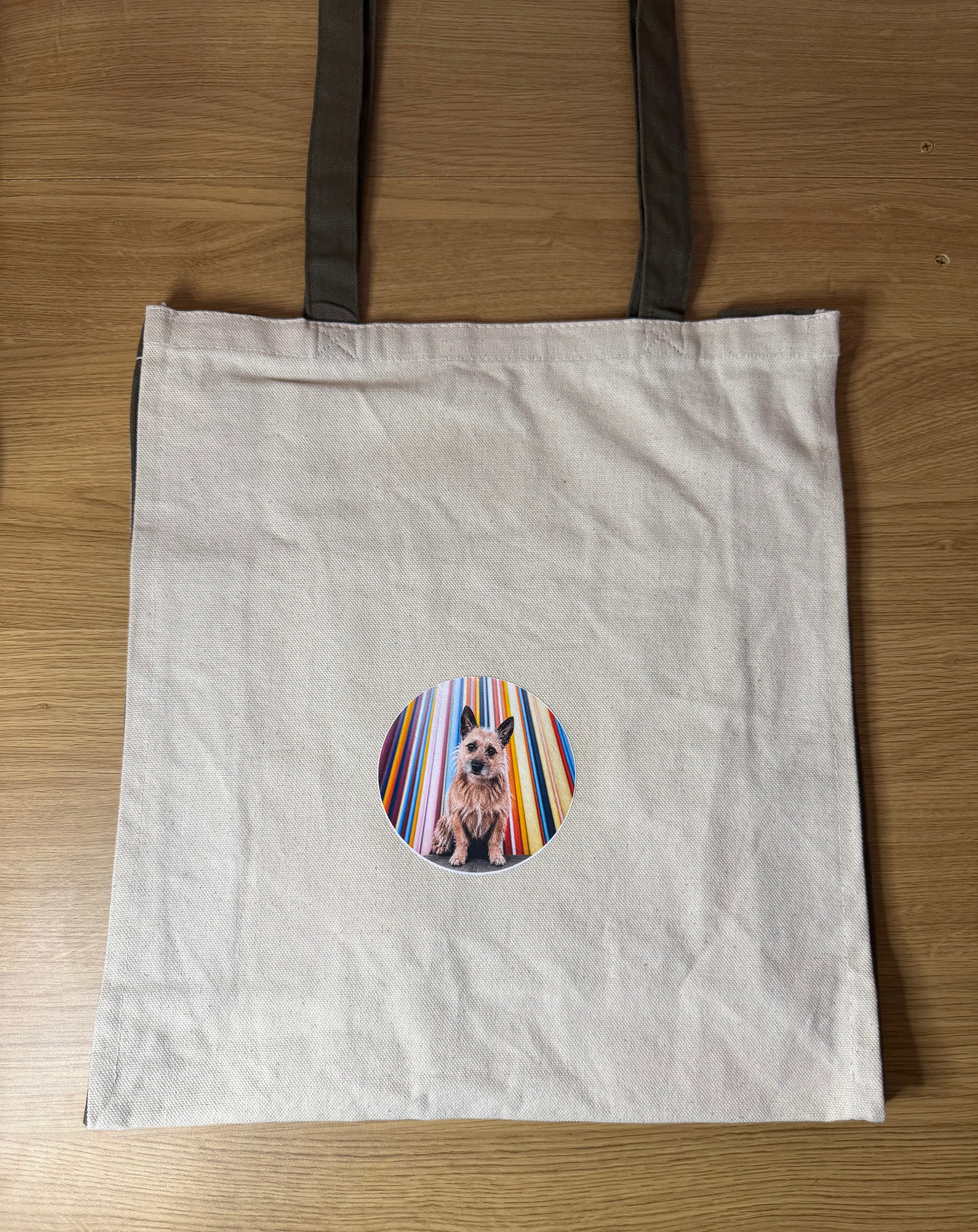 Personalised Animal Lover Canvas Tote Bag - SCRUFFY DOG SCOOP