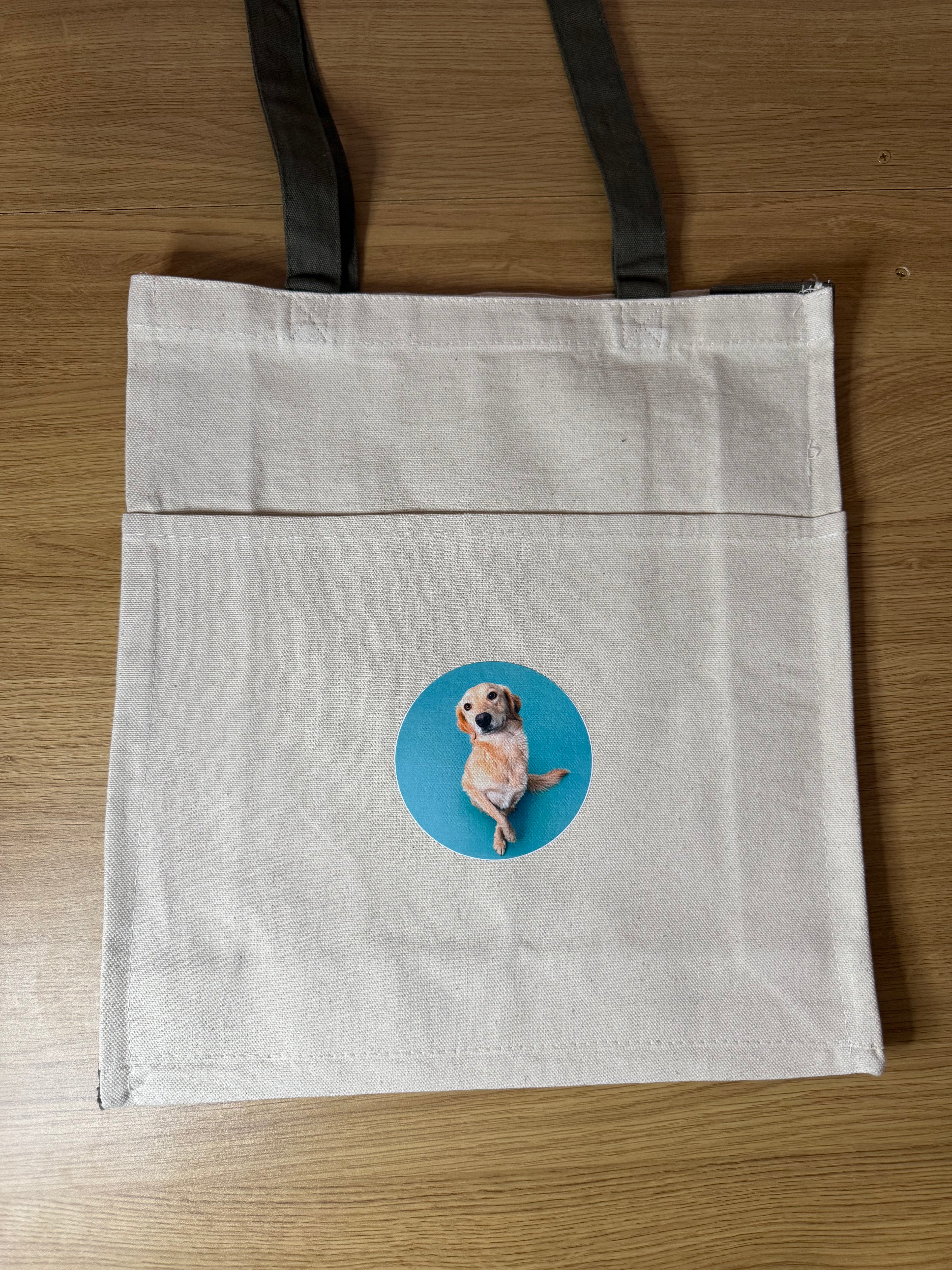 Personalised Animal Lover Canvas Tote Bag - SCRUFFY DOG SCOOP