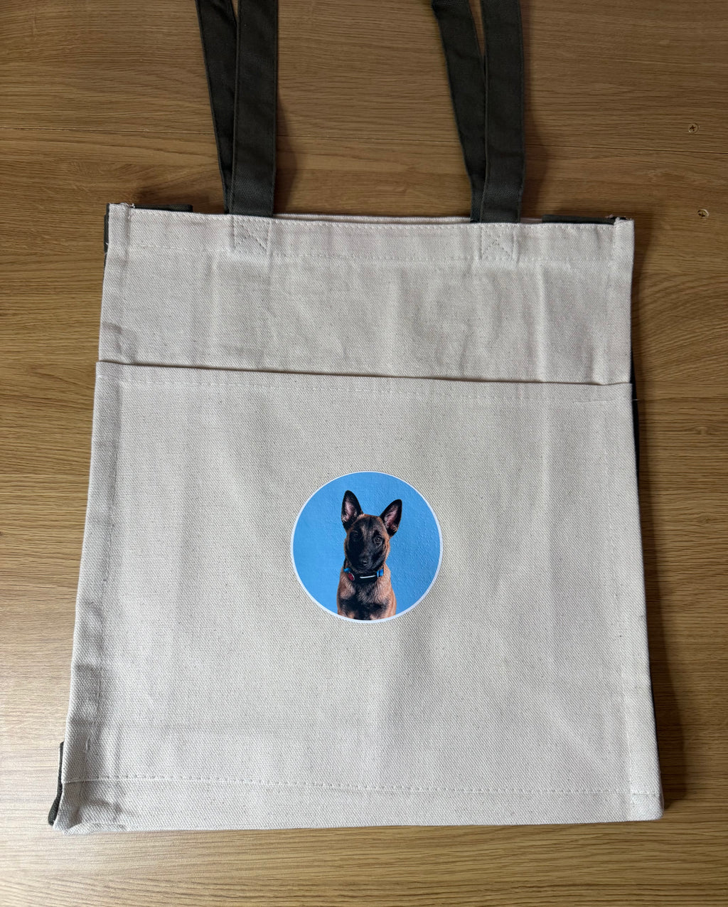 Personalised Animal Lover Canvas Tote Bag - SCRUFFY DOG SCOOP