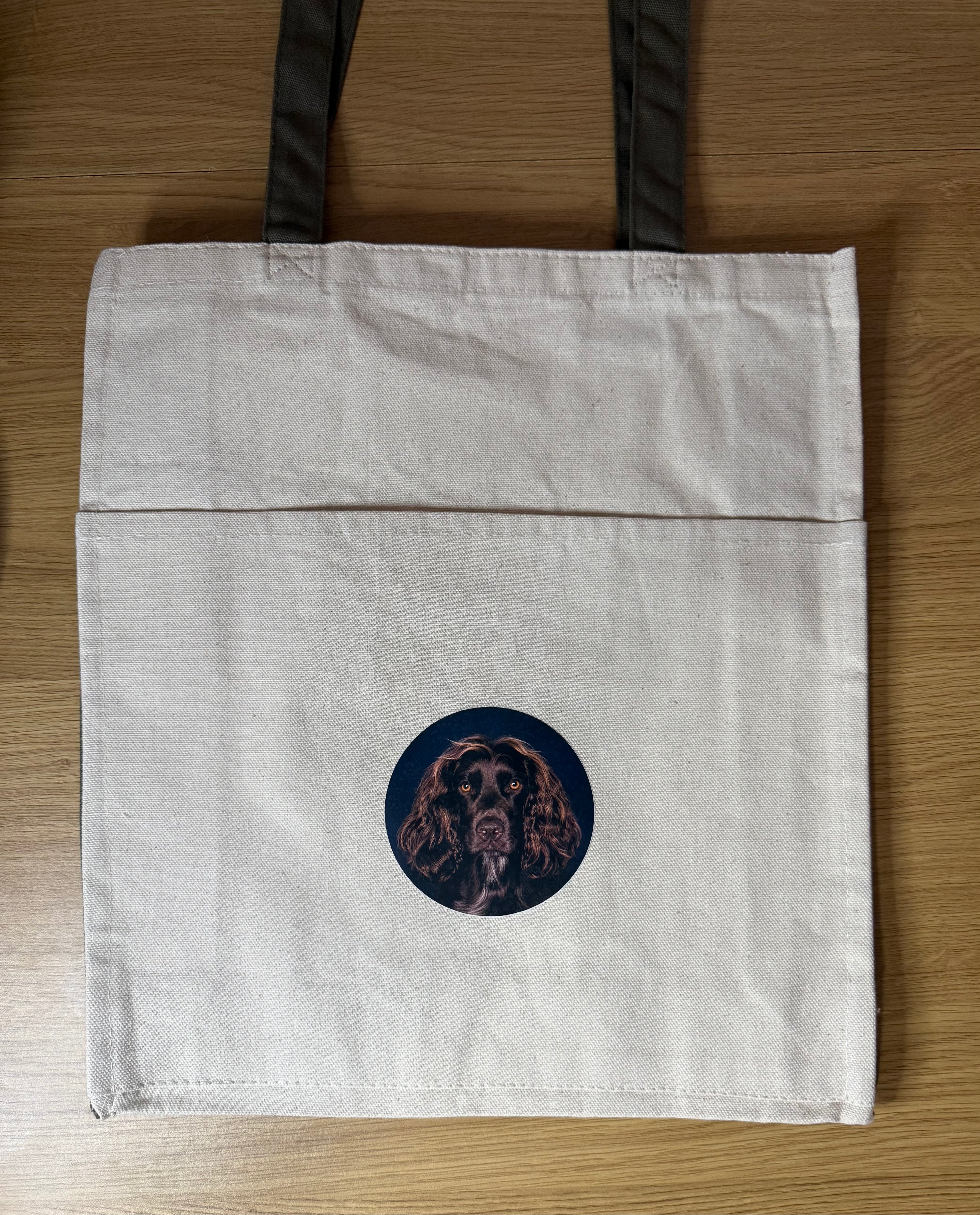 Personalised Animal Lover Canvas Tote Bag - SCRUFFY DOG SCOOP