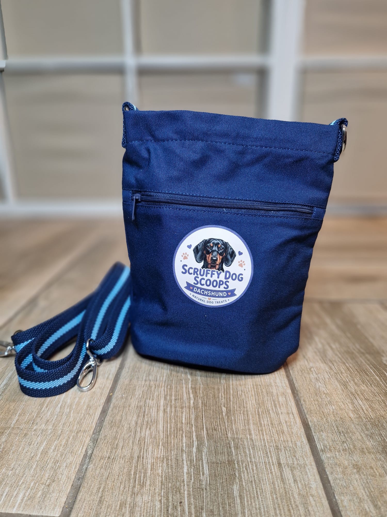 4 X REWARD MIX  & PERSONALISED BREED TREAT BAG  - Scruffy Dog Scoops –  Natural Dog Treat